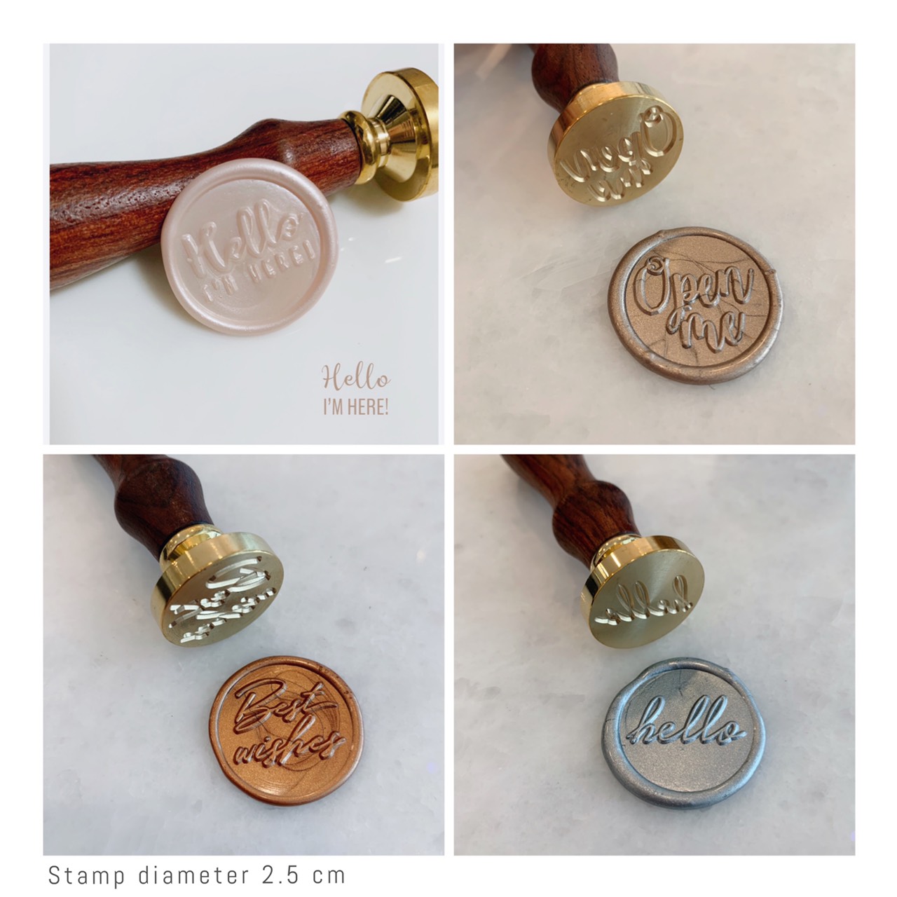 Black drawer box มาพร้อมครั่ง (เลือกตราประทับพร้อมส่งได้)