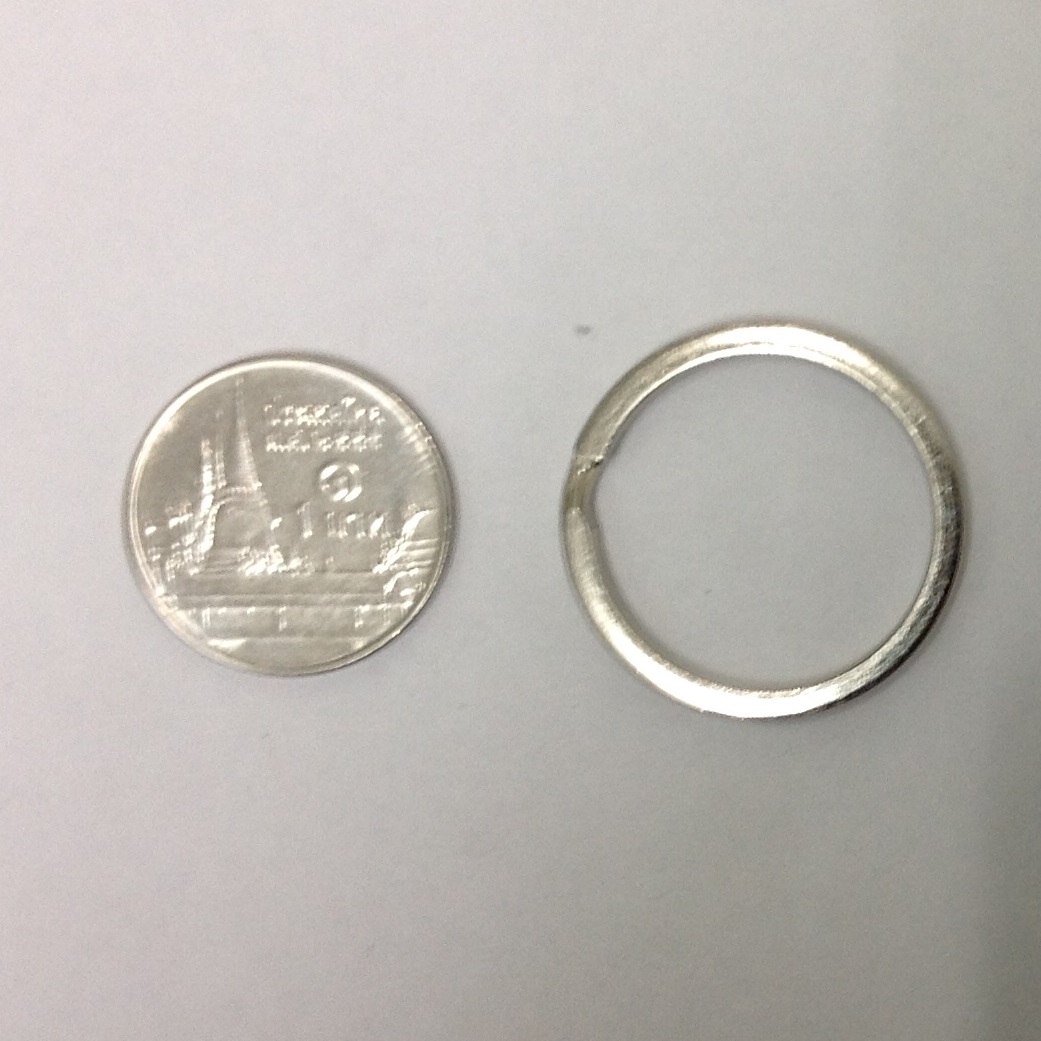 พวงกุญแจ6หุน เงิน