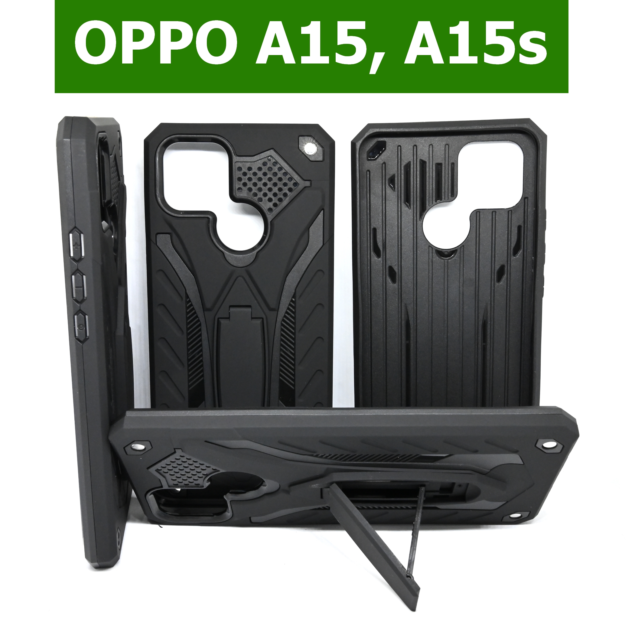เคสหุ่นยนต์ออปโป้ OPPO A15, A15s กันกระแทก ตั้งได้