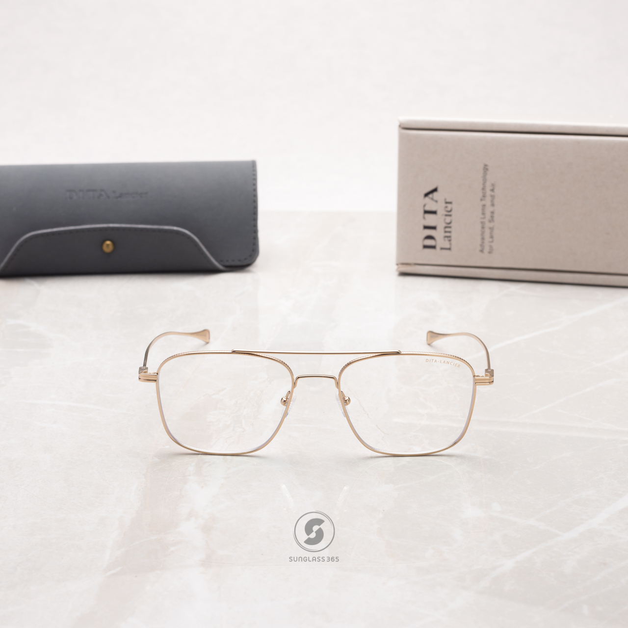แว่นสายตา DITA LANCIER DLX112 A 01 with Blue Control Lens