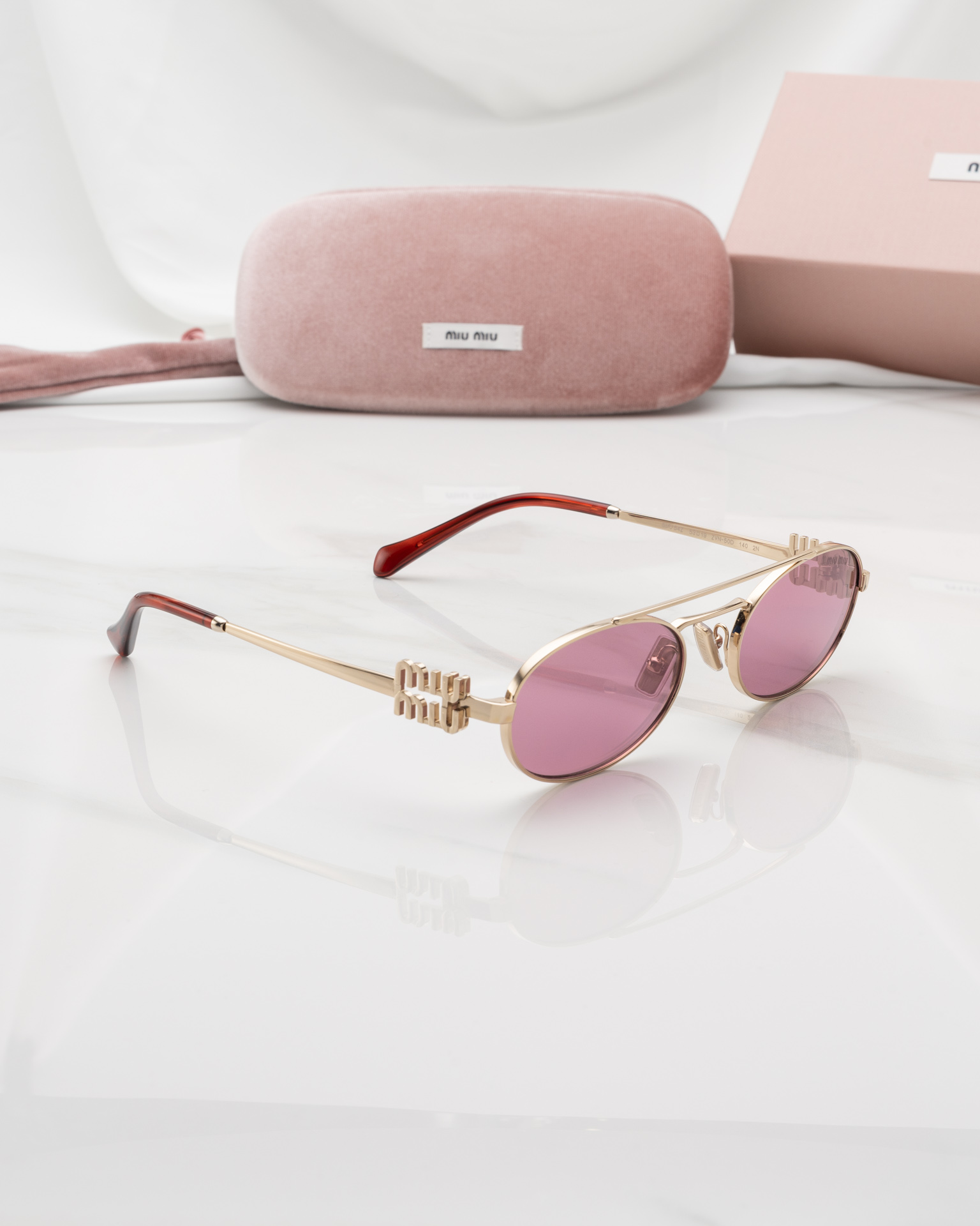 แว่นกันแดด Miu Miu MU54ZS ZVN50D