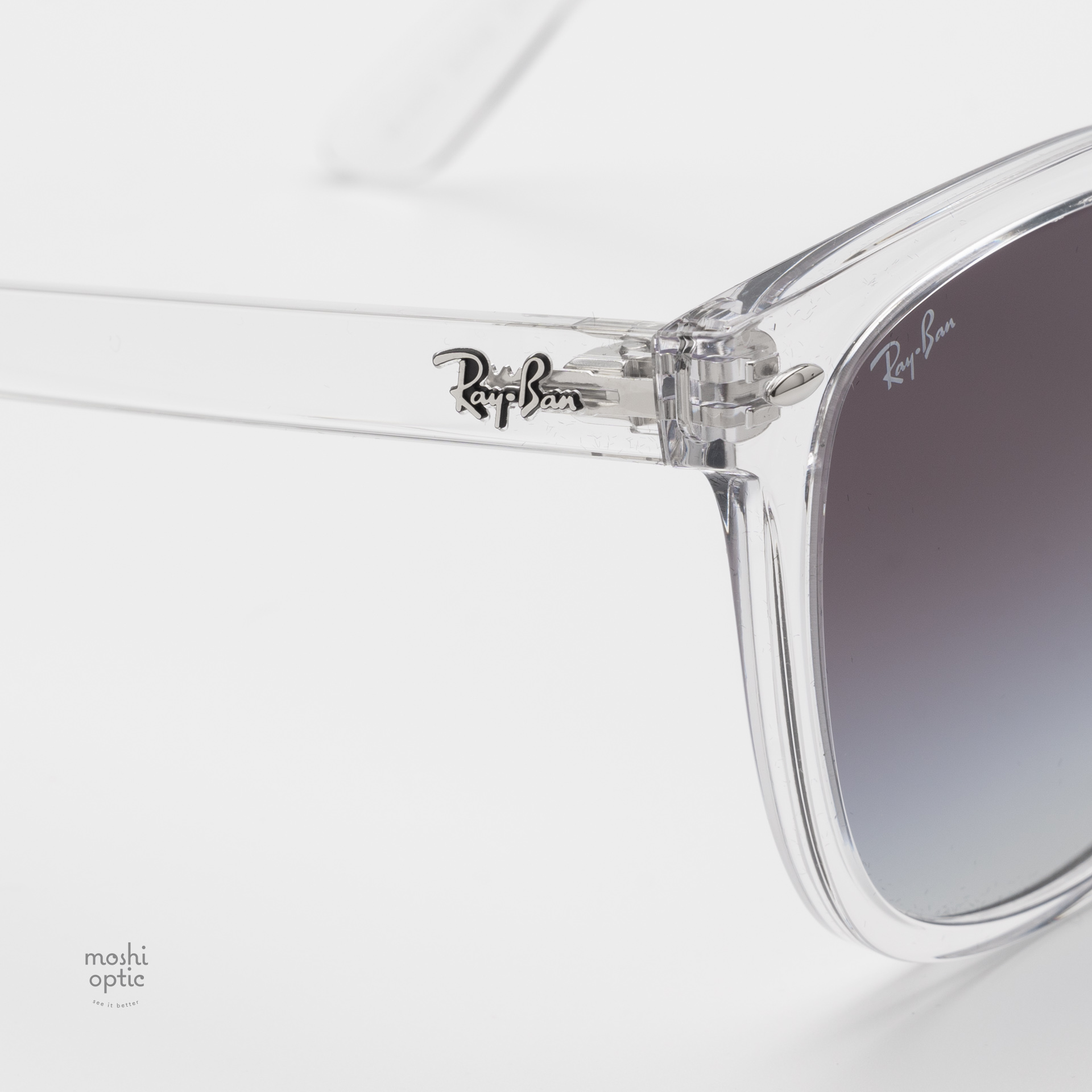 RayBan RB4401D 64478G Transparent Grey