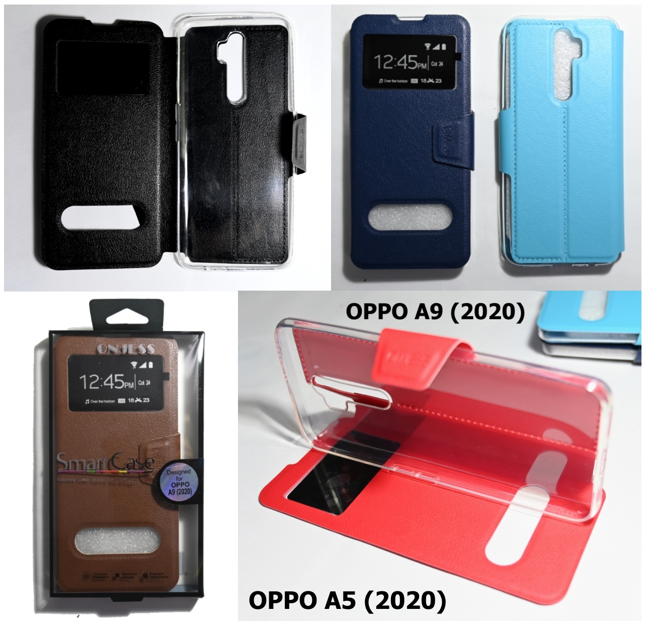 เคสพับ OPPO A5 (2020), A9 (2020) - เคสฝาพับ โชว์เบอร์ ตั้งได้
