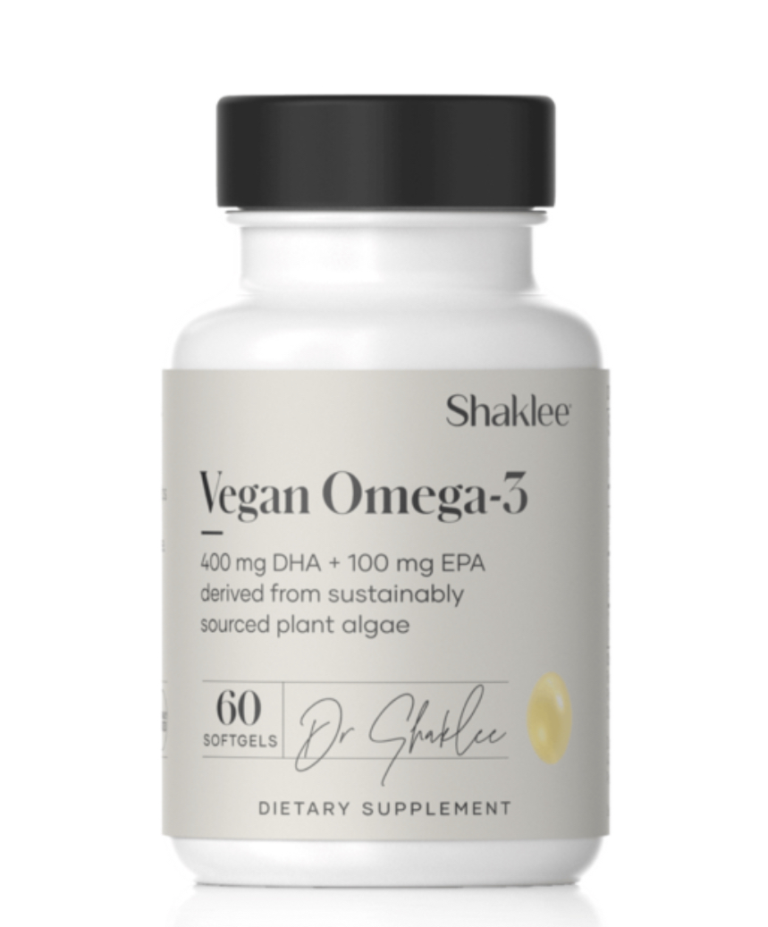 (พรีออเดอร์) Vegan Omega3 โอเมก้า 3 จากพืช 60 เม็ด แบรนด์ Shaklee