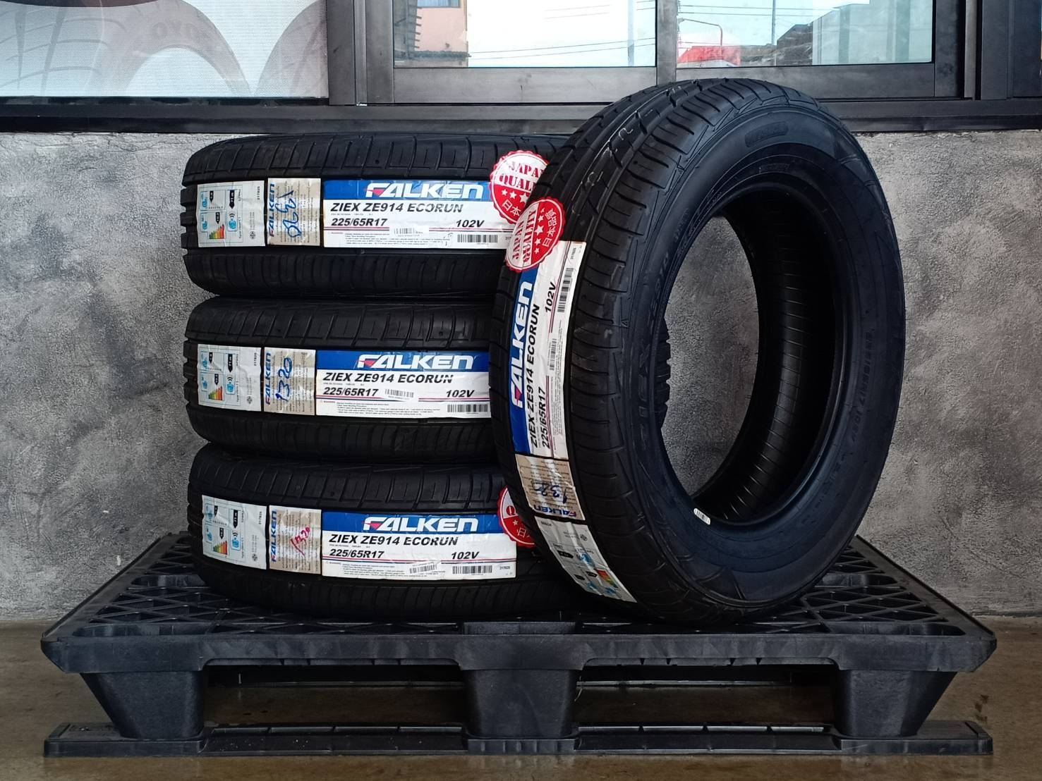 FALKEN 225/65R17 ZIEX ZE914 ECORUN 102V MADE IN THAILAND