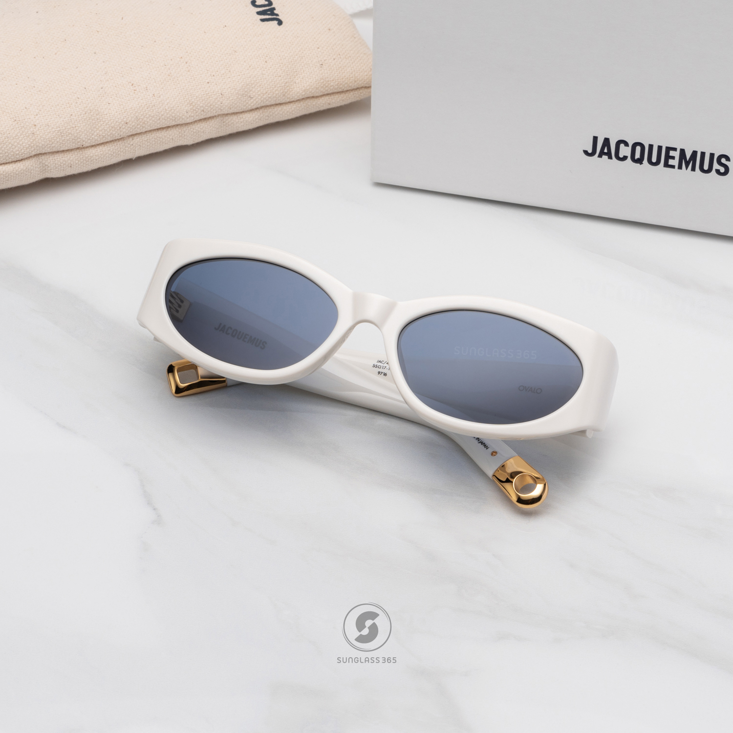 แว่นกันแดด JACQUEMUS OVALO JAC4 C7