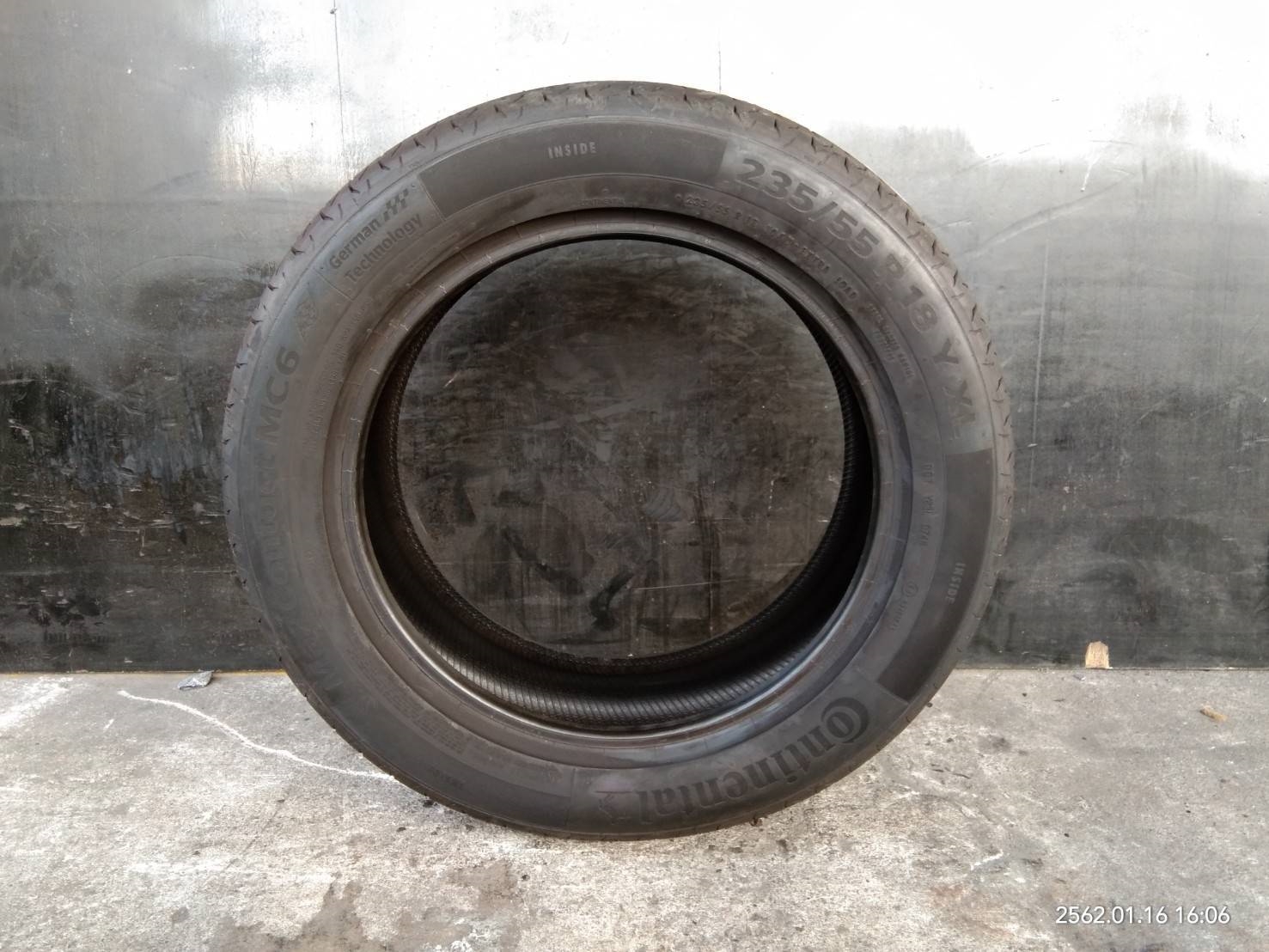 CONTINENTAL 235/55R18 CONTACT MC6 เส้น 4700 ปกติ 6500 บาท