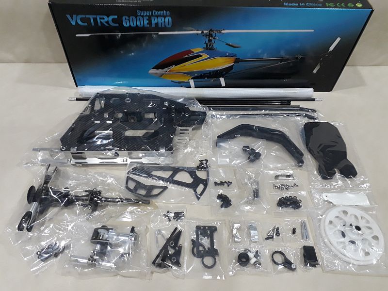 GTB Helicopter 600E FBL - TT Kit W/O Canopy & Main blade