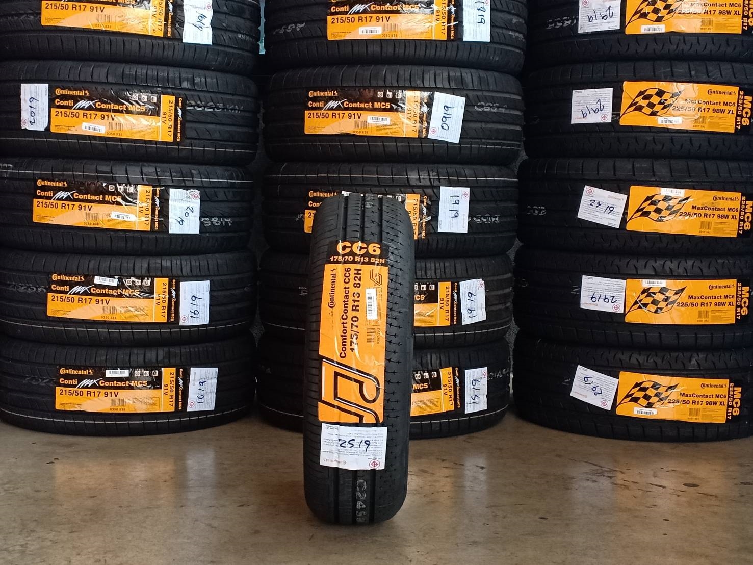CONTINENTAL CC6 175/70-13 ปี19 ราคาพิเศษ