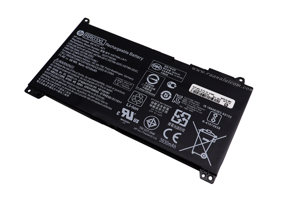 Battery HP Probook 430 440 G5 Original ราคา พิเศษ แบตเตอรี่ โน๊ตบุ๊ค HP 430 G5 440 G5 RR03XL 851610-855 ลดราคาพิเศษ