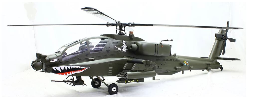 Super Scale 700-AH64 Apache ARF Army