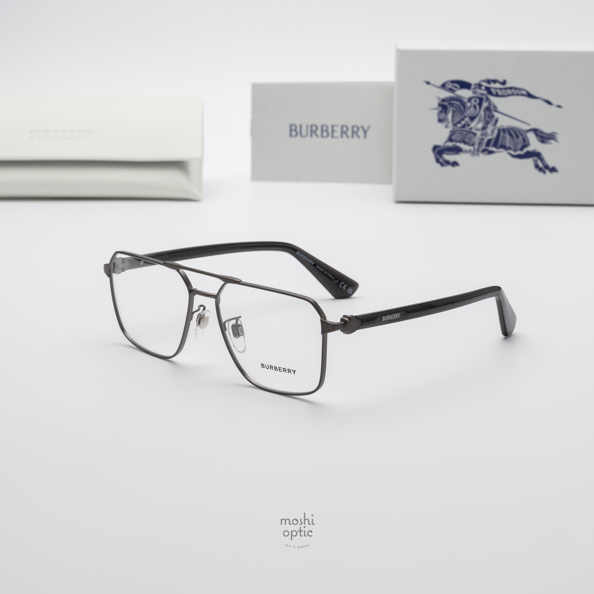 BURBERRY BE1395D 1316 Matte Grey