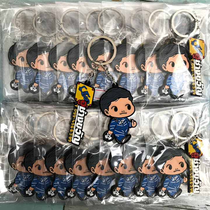 พวงกุญแยยางหยอด นู้น จม รับผลิตพวงกุญแจยาง