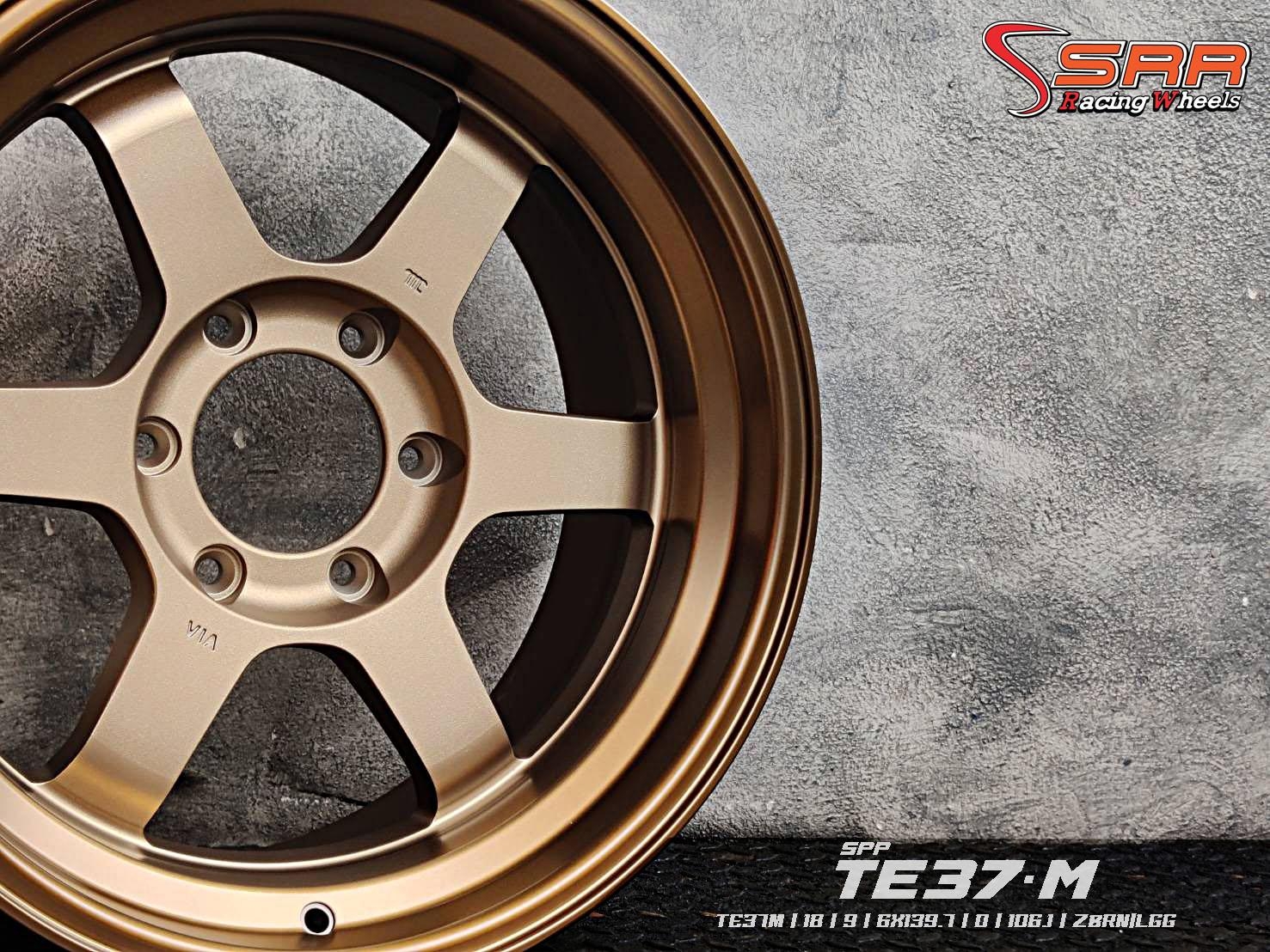 SPP : TE37M 18X9 6X139.7 0 106.1 ZBRN/LGG