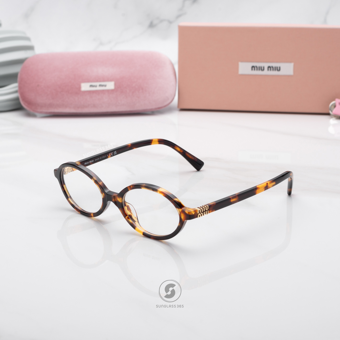 แว่นกันแดด Miu Miu MU04ZSF VAU08N