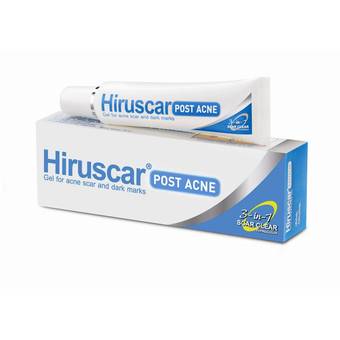 Hiruscar PostAcne เจลแต้มแผลเป็นจากสิว (ฟ้า-ขาว) 5g