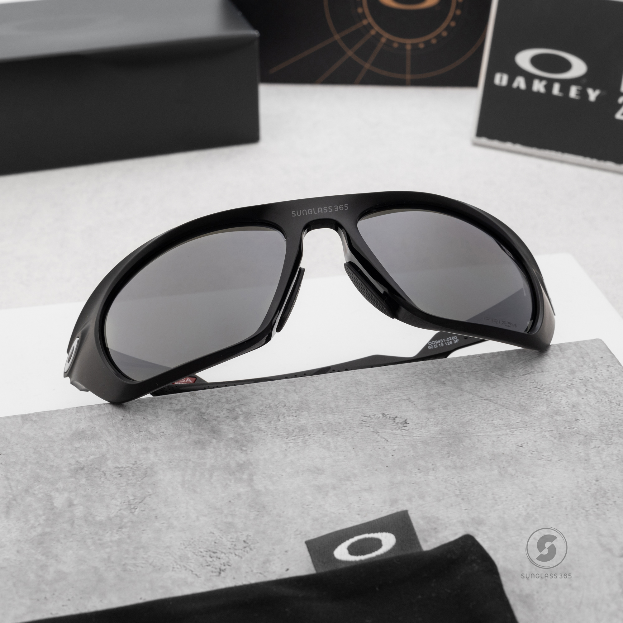OAKLEY Lateralis OO9431-02 Matte Black Ink Prizm Grey