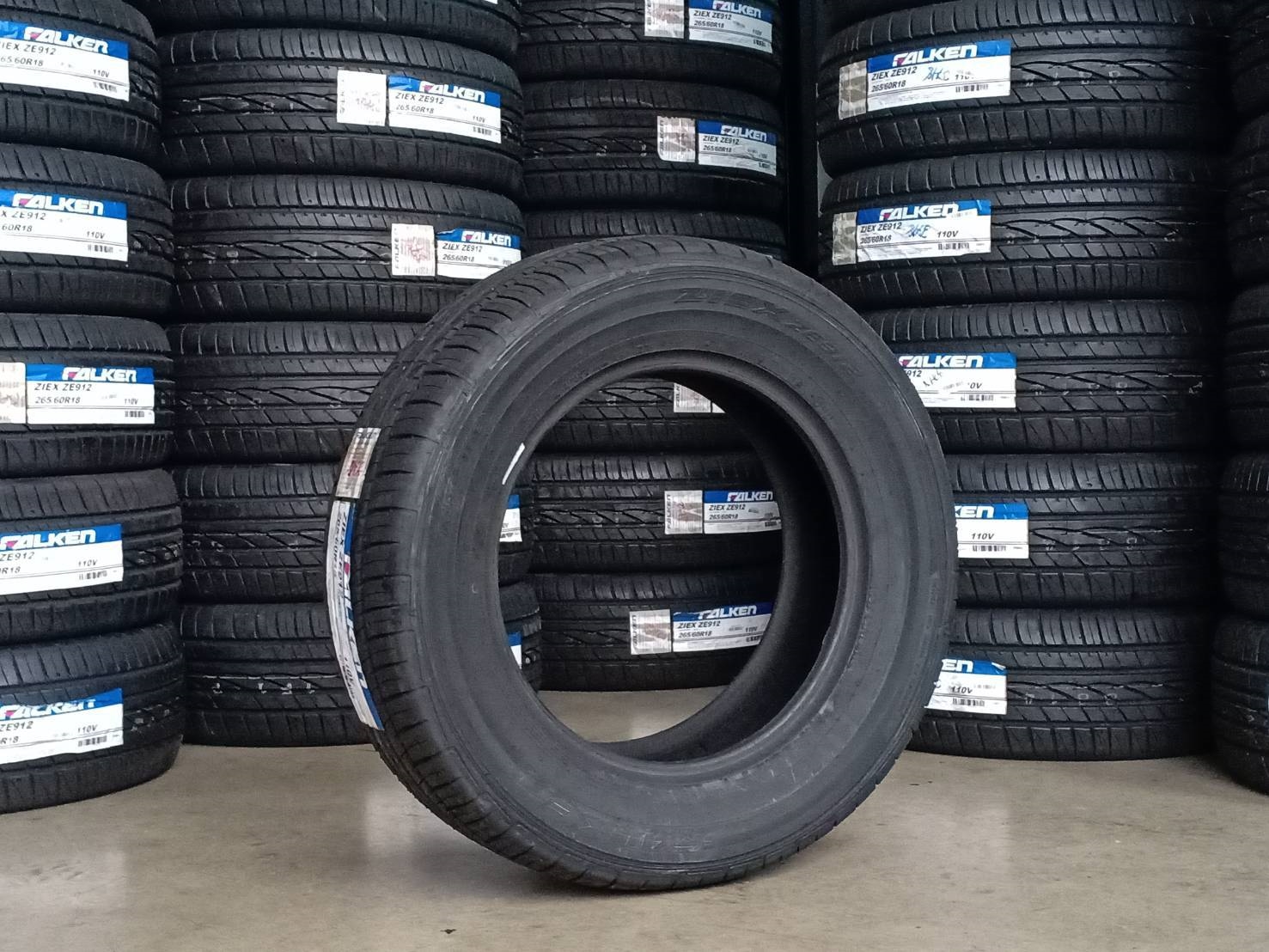 ยางเข้าใหม่ ลดราคา FALKEN ZE912 265/60R18 110V Y18