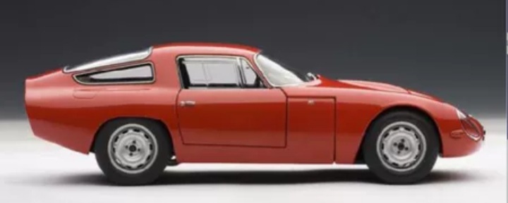 โมเดลรถเหล็ก โมเดลรถยนต์ alfa romeo tz 1963 3