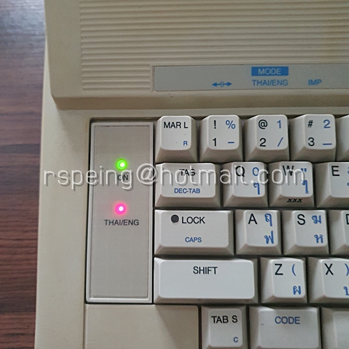 เครื่องพิมพ์ดีดไฟฟ้า Samsung รุ่น SQ-1000 ไทย-English