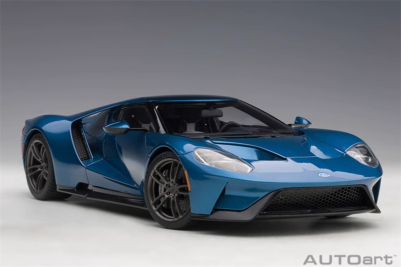 ขาย พรีออเดอร์ โมเดลรถ โมเดลรถยนต์ Autoart Ford GT 2015 น้ำเงิน สเกล 1:18 มี โปรโมชั่น