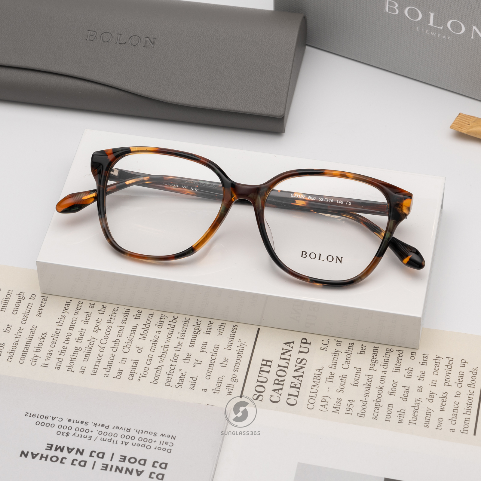 แว่นสายตา BOLON รุ่น BJ3192 B20 Havana