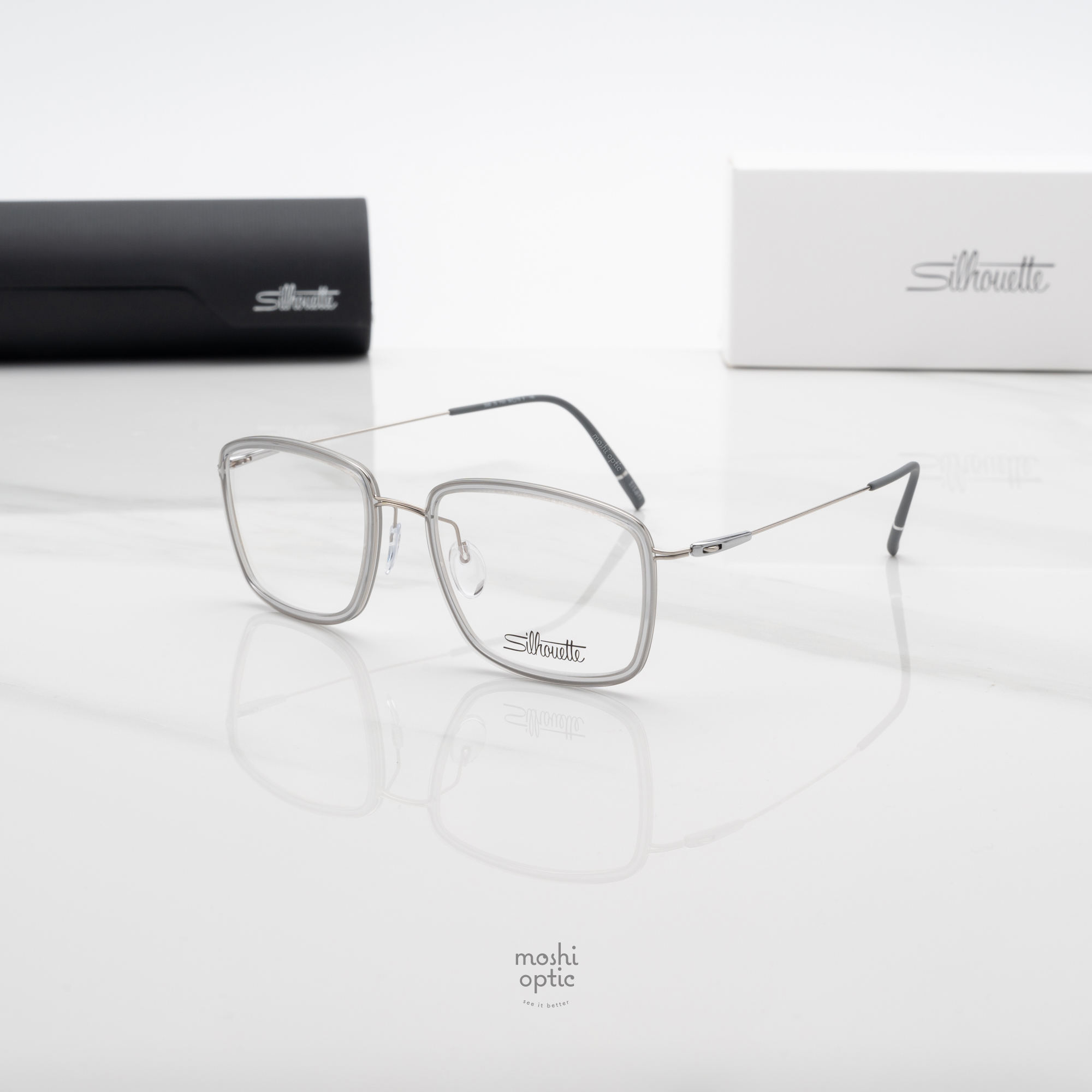 กรอบแว่น Silhouette Dynamics Colorwave Contour 5580 7101