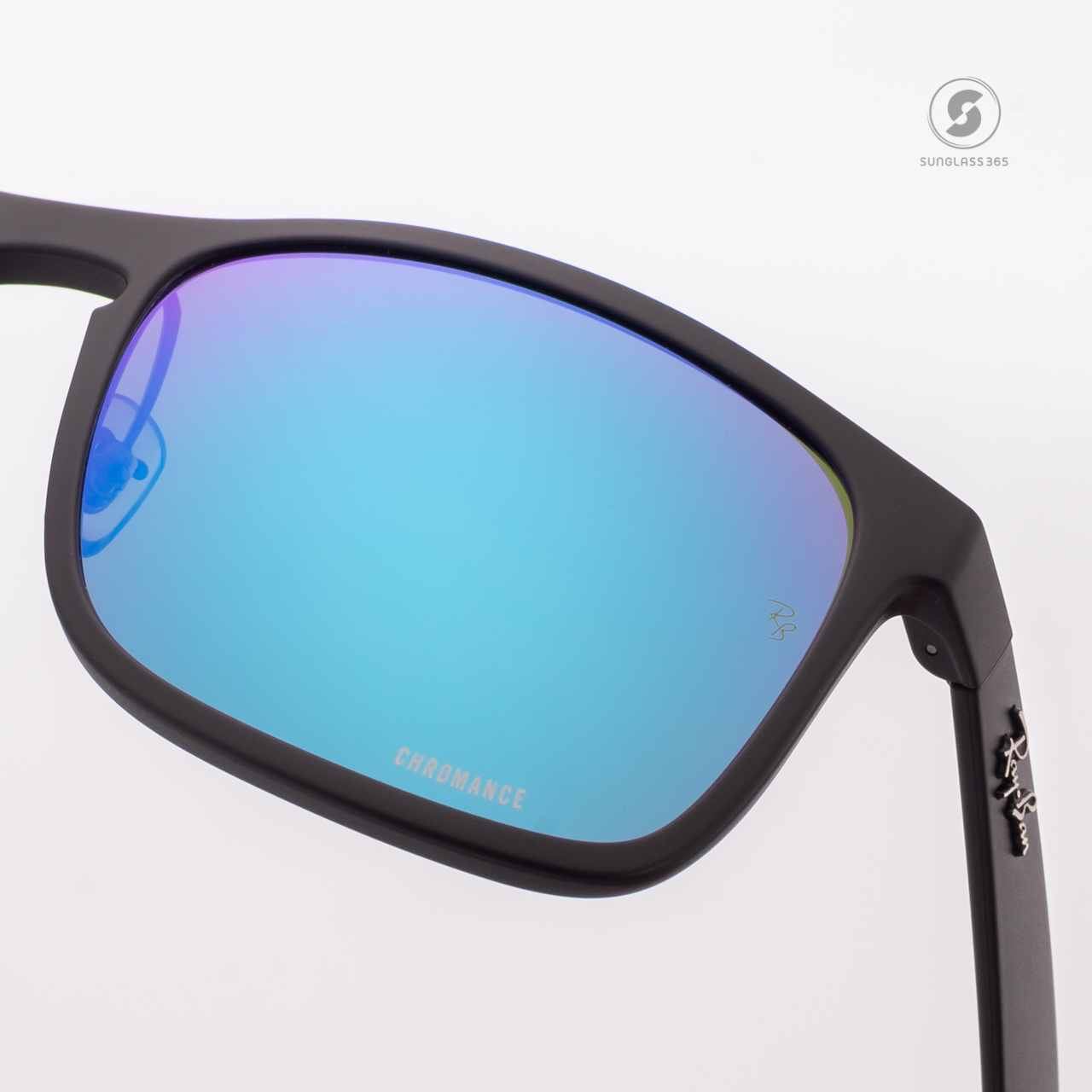 Ray-Ban RB4264 601SA1 MATTE BLACK Blue Flash Chomance Polarized
