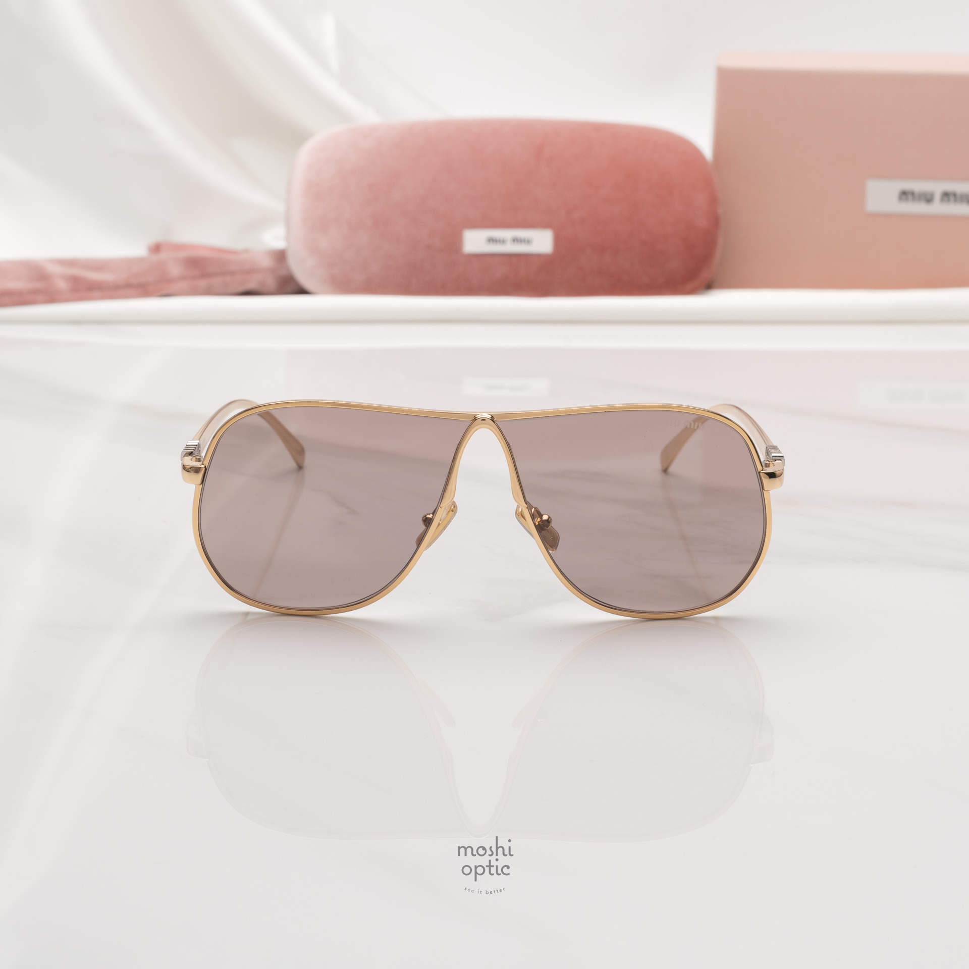 แว่นกันแดด Miu Miu MUA56S 5AK20I