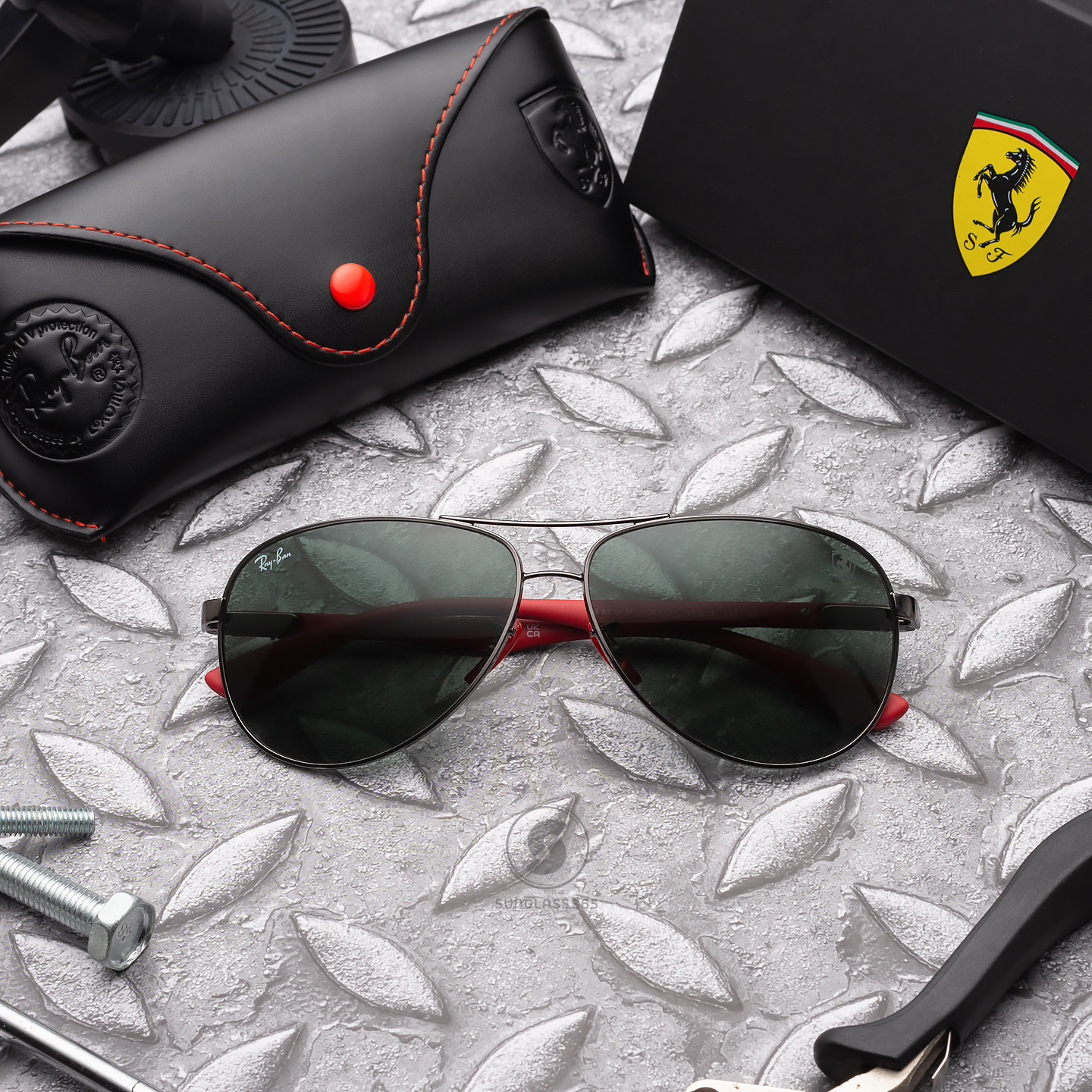 Ray-Ban RB8313M F00171 Ferrari Collection ฺGunmetal