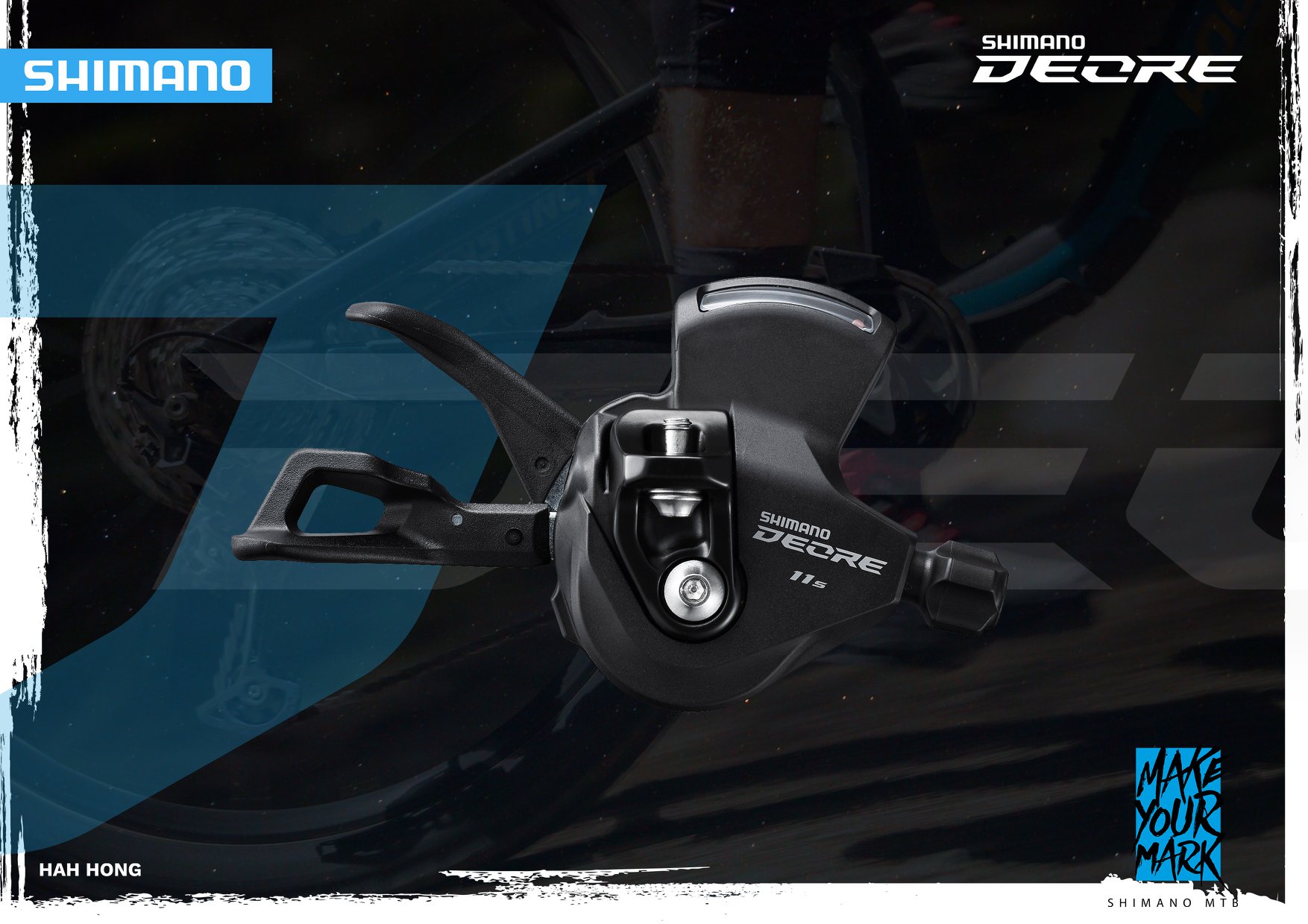 Shimano Deore M5100 มือเกียร์ 11sp