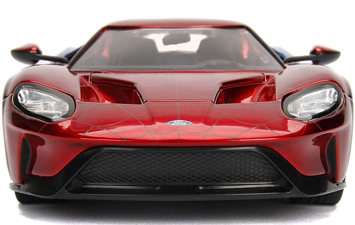 โมเดลรถ โมเดลรถยนต์ 2017 Ford GT with 2.75 Spider-Man 4
