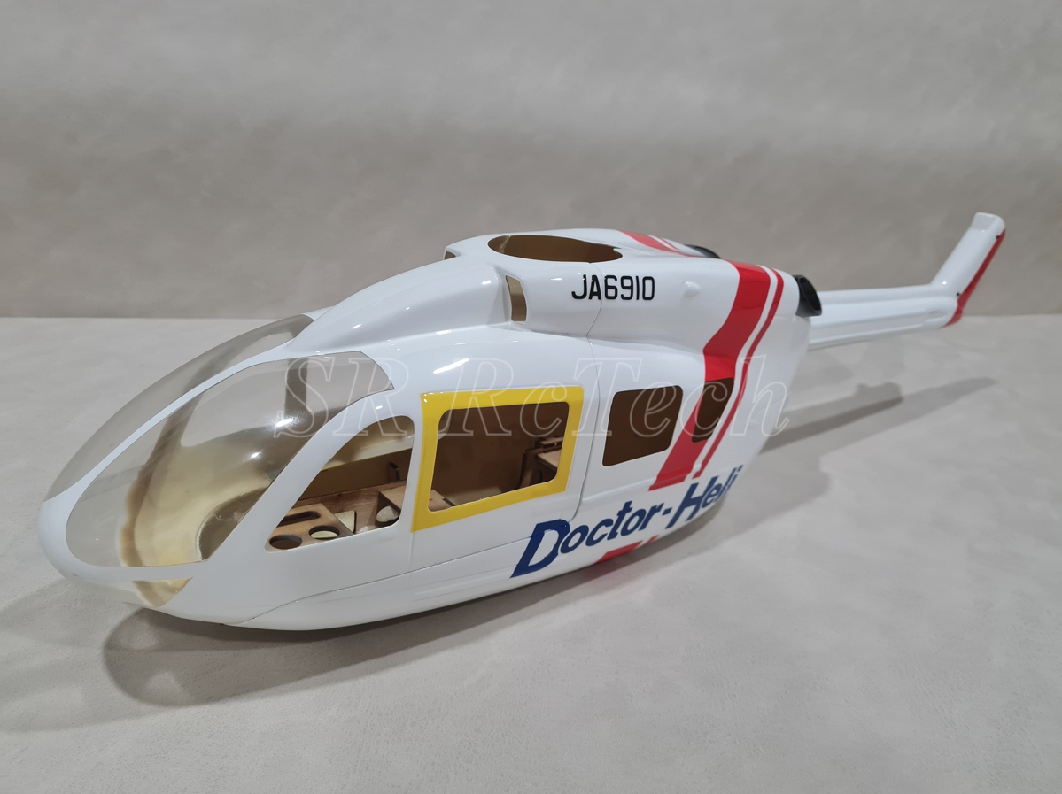 450- EC145 White Doctor with Belt Tail gear box