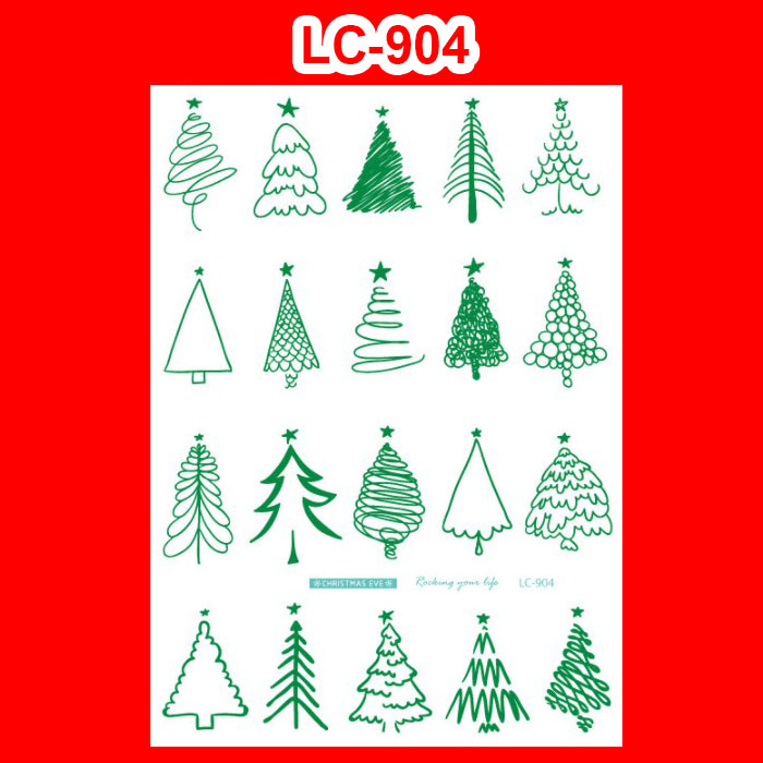 Tattoo Christmas สติ๊กทูคริสต์มาส แทททู #C