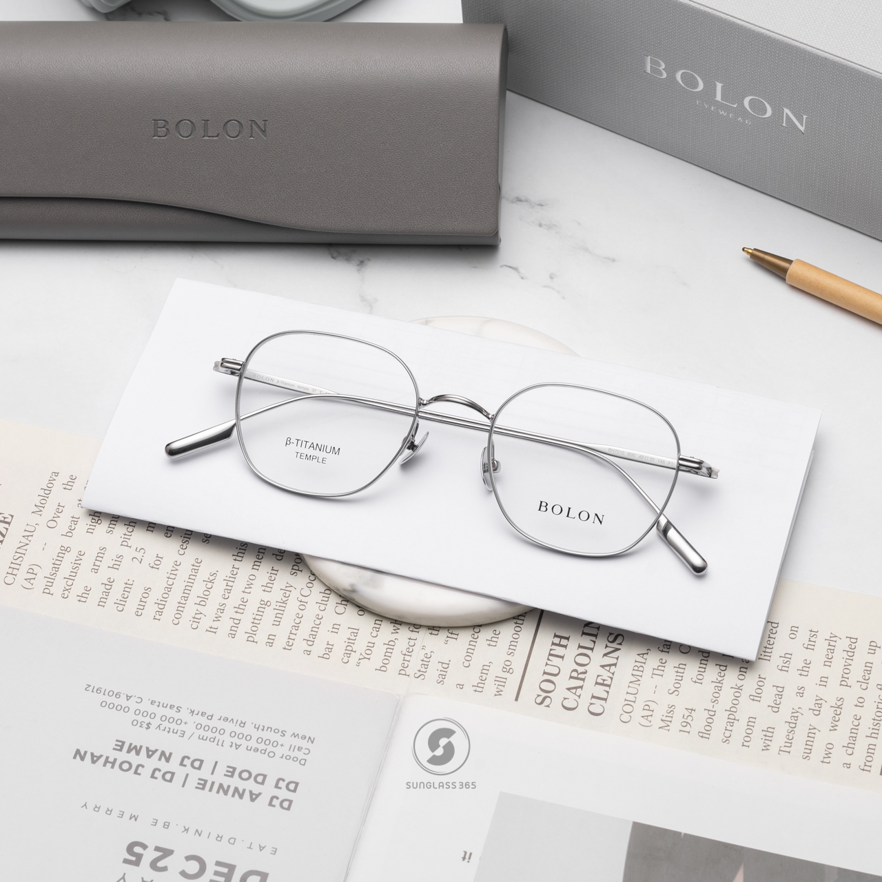 แว่นสายตา BOLON รุ่น BH7010 B90 Silver