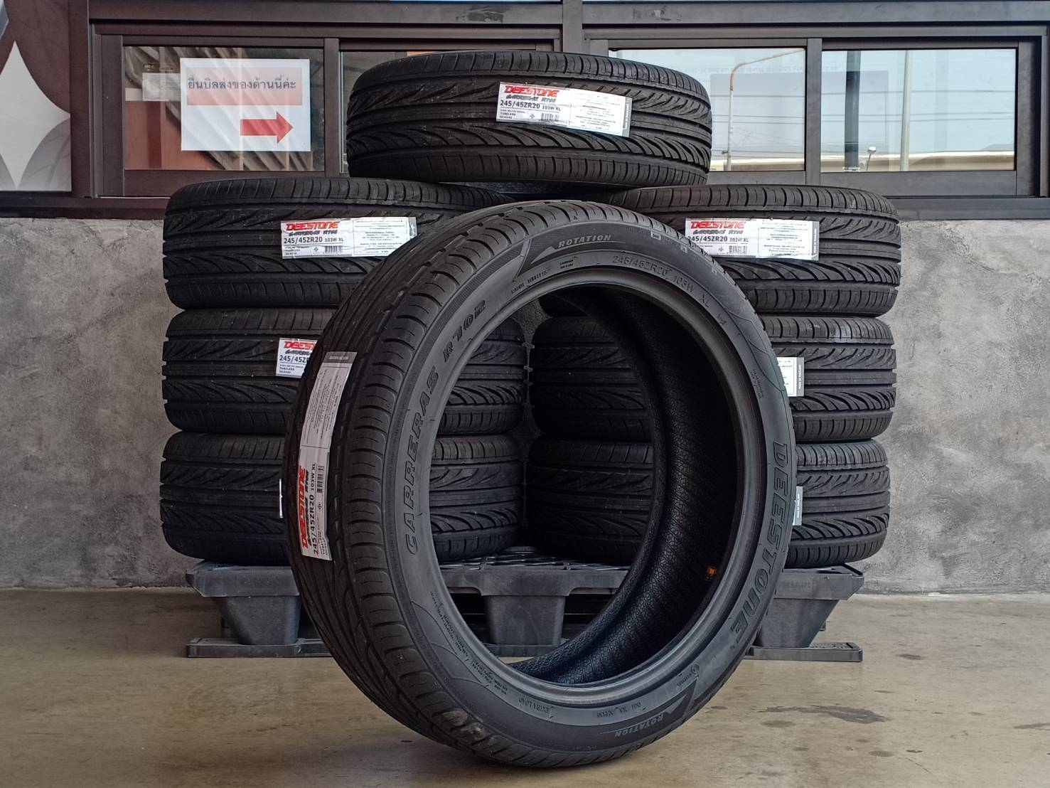 DEESTONE 245/45ZR20 CARRERAS R702 103W XL MADE IN THAILAND