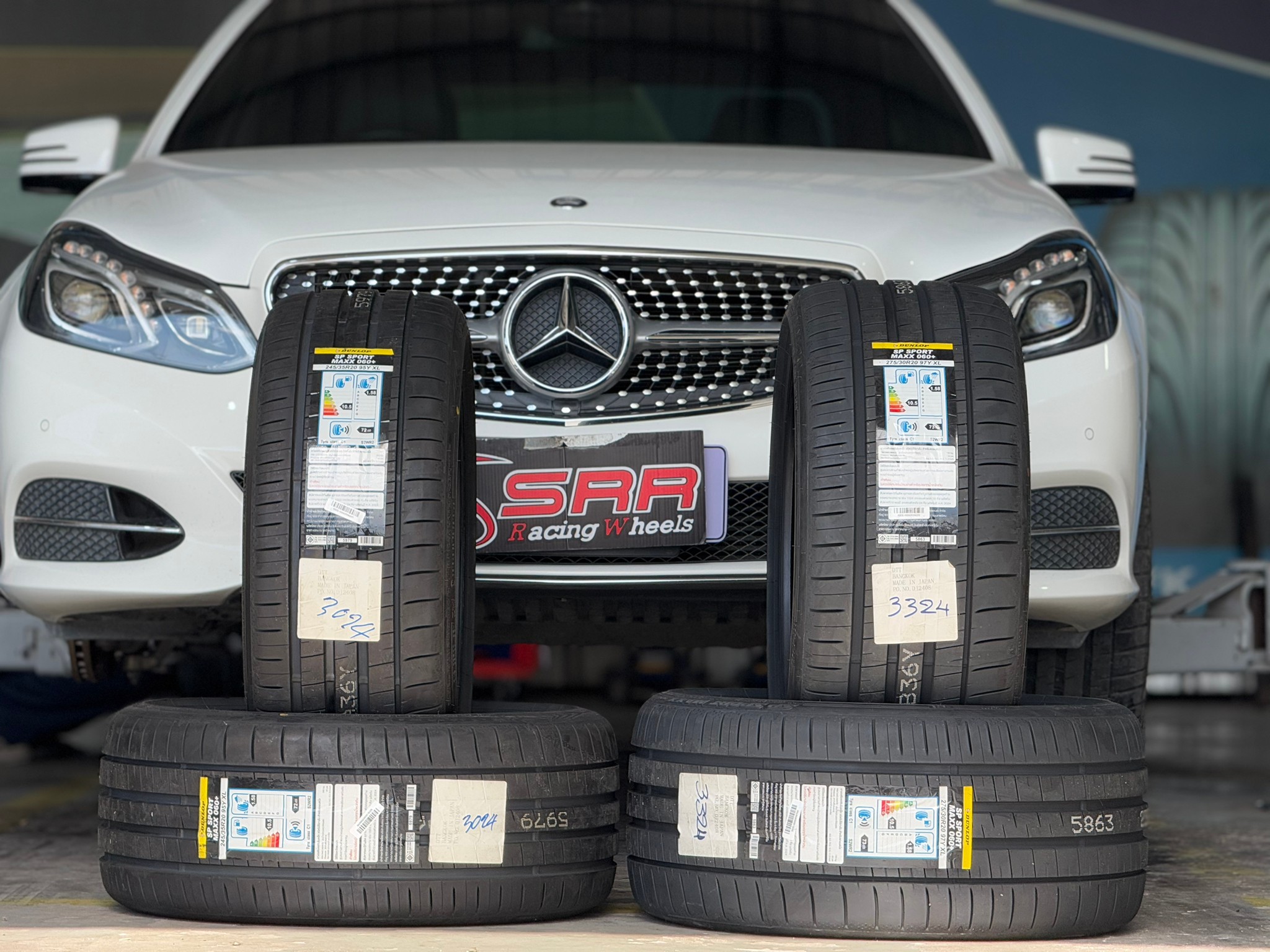 ยางขอบ20 สำหรับ BENZ CLS (DUNLOP SPORT MAXX060+)