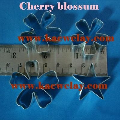พิมพ์ตัดอลูมิเนียมดอก+ใบซากุระ(Aluminum mold cutter Cherry blossum )