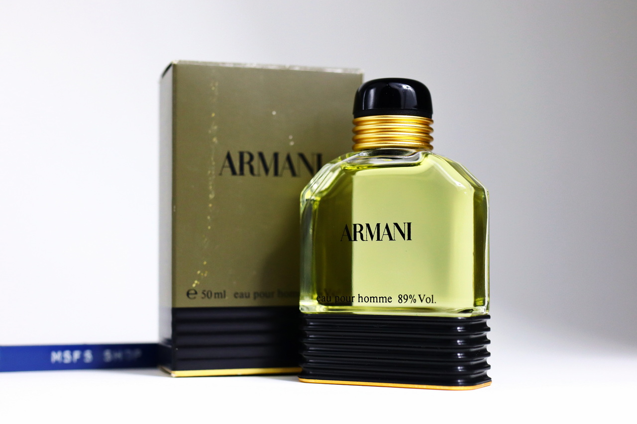 [Vintage] ARMANI Eau Pour Homme 50ml Splash แบบแต้ม - น้ำหอม Vintage