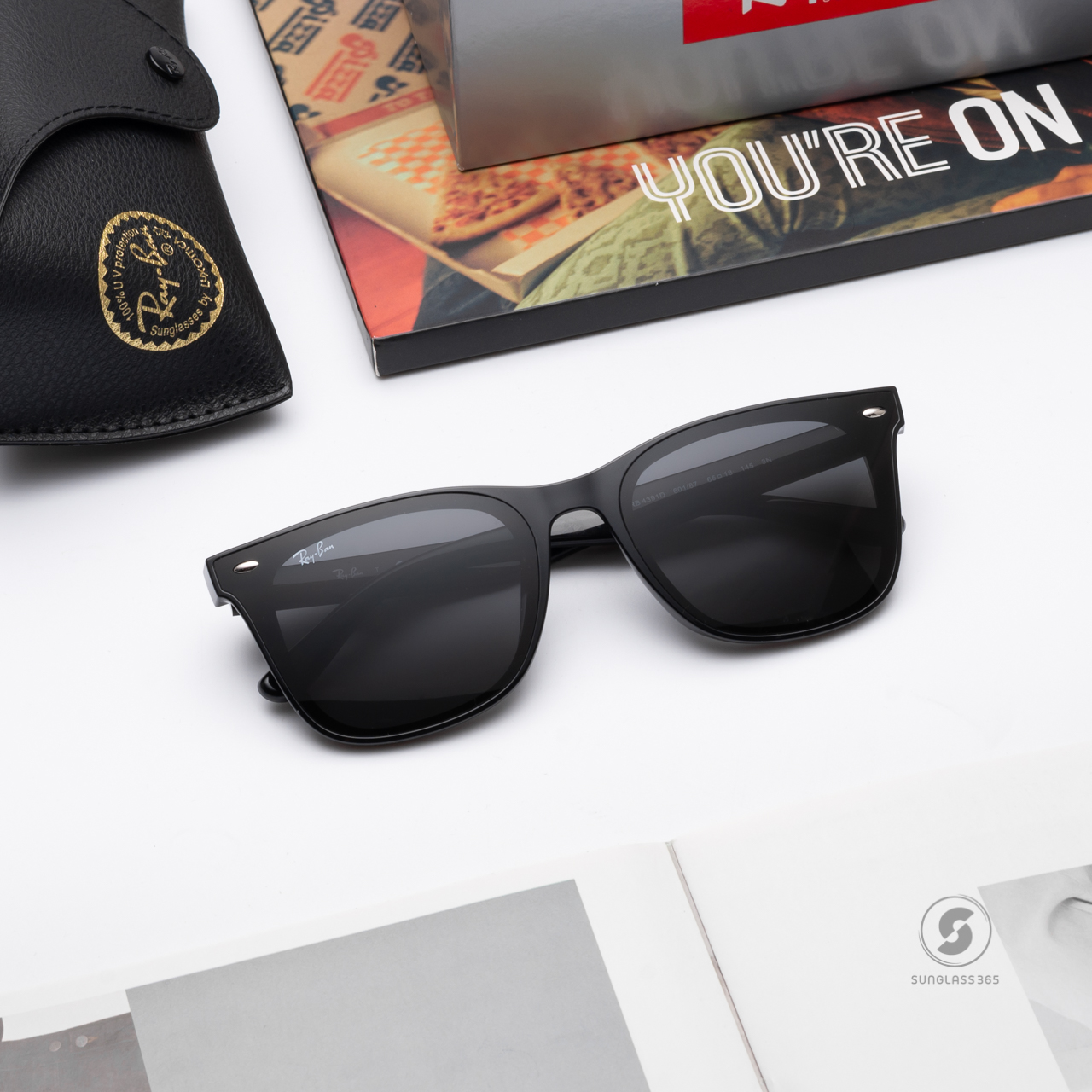 RayBan RB4391D 601/87 Black