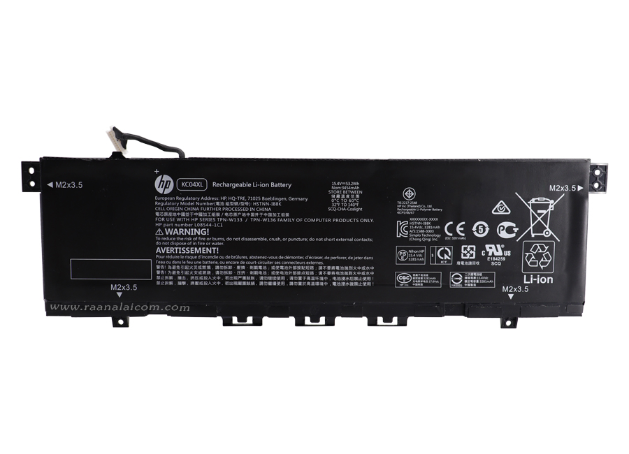 Battery HP Envy 13-AQ1010NQ KC04XL 53.2Whr Original ราคา พิเศษ