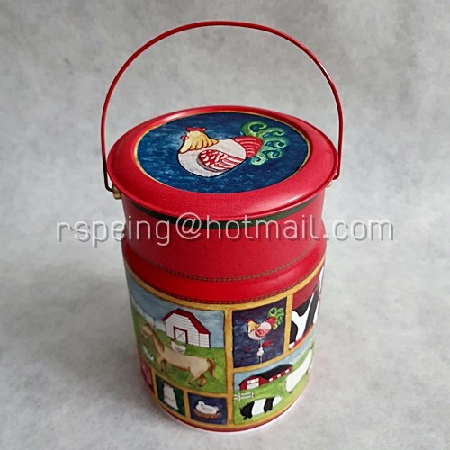 ถังขนมคุ้กกี้ Royal Heritage Gift Collection ลายฟาร์มและโรงนา