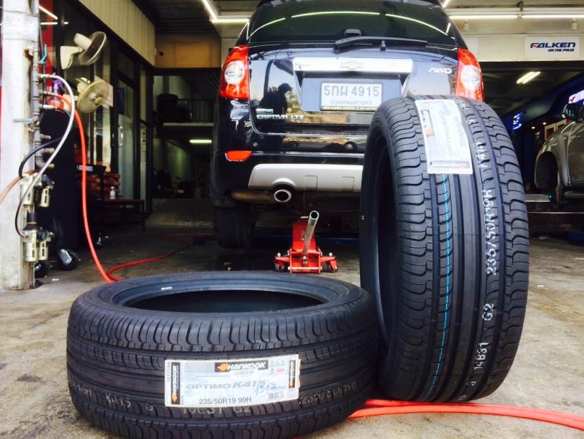 HANKOOK OPTIMO K415 235-50-19 เส้น 5500 ปกติ 7500 ปี17
