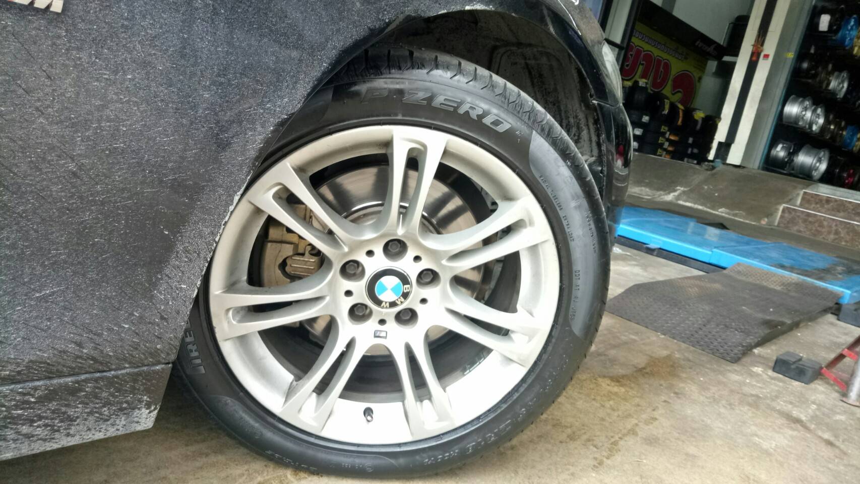 ยางใหม่ PIRELLI PZERO 245-45-18 ปี16 เส้น 6800 ปกติ 11500