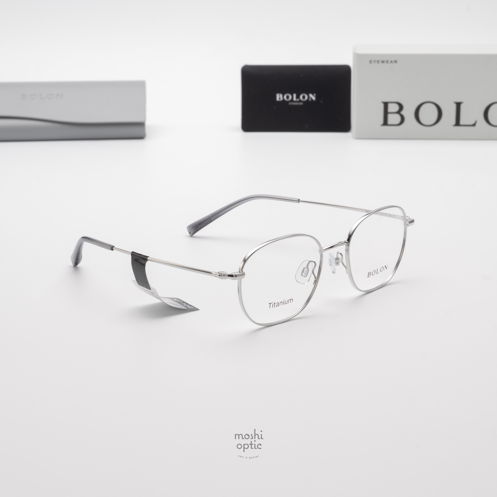แว่นสายตา BOLON รุ่น BAMBERG BA7006 B90 Silver