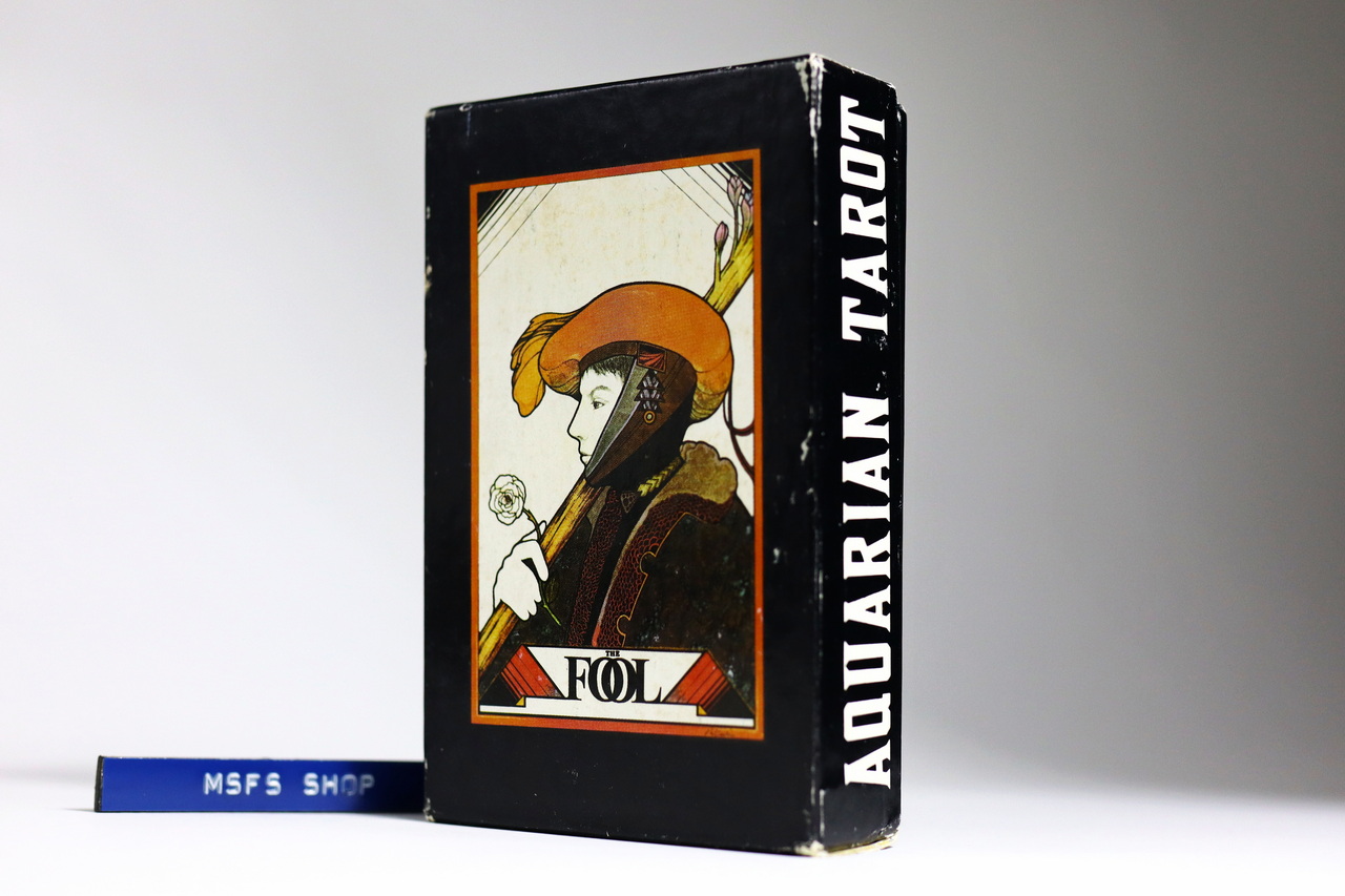 [Vintage] AQUARIAN TAROT Playing Cards - ไพ่ออราเคิล ไพ่ยิปซี ไพ่ทาโรต์