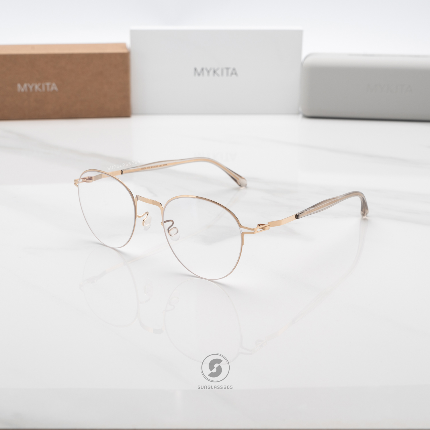 แว่นสายตา MYKITA TATE C291 Champagne Gold