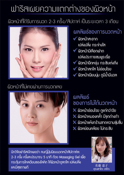 Faris Brillantez White Energy Massaging Gel / เจลนวดหน้าเพื่อสีผิวเนียบเนียน ฟาริส บรียังเต