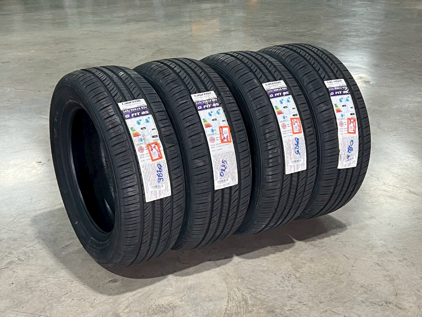 ยางใหม่ขนาด 215/55R16 ราคาถูกๆ