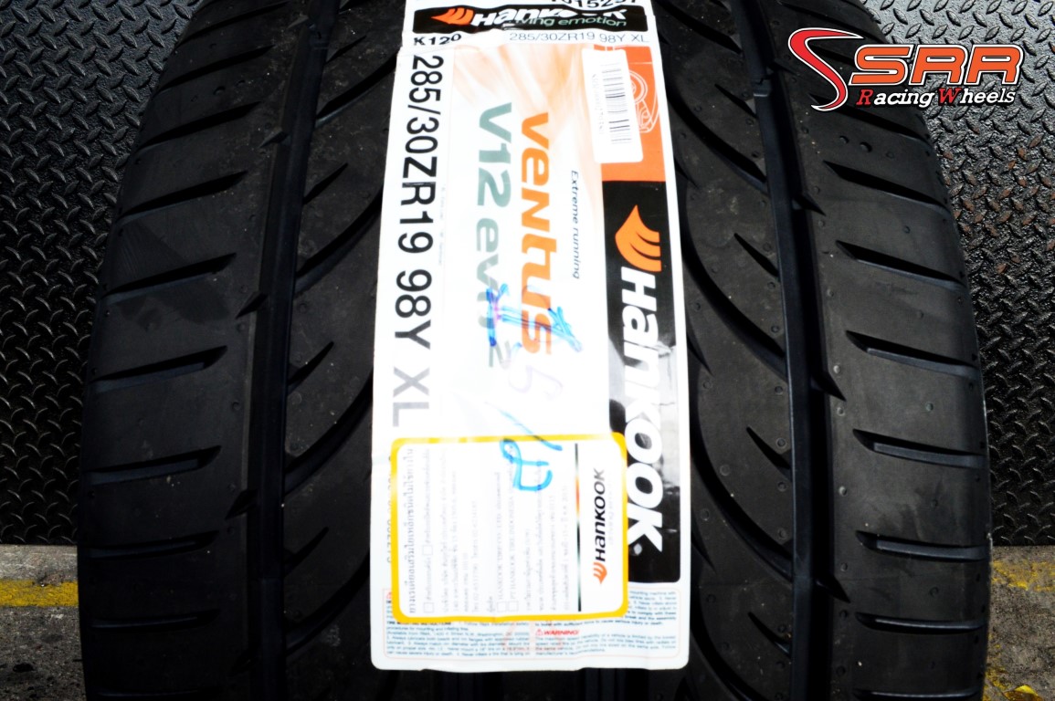 HANKOOK V12EVO2 285/30-19 ราคาพิเศษ ปี18